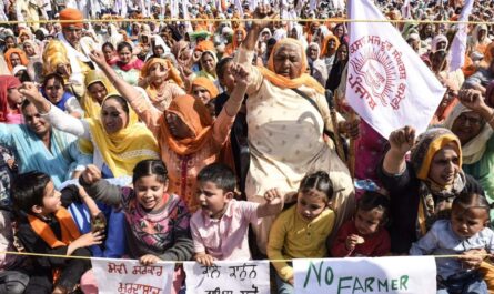 Because the protest of Indian farmers is a matter of well-being