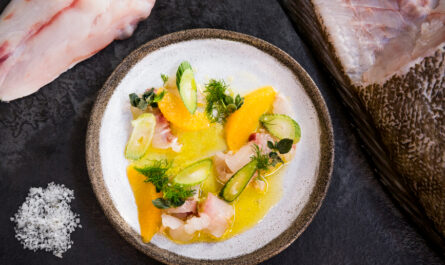 This Ceviche recipe with striped bass is so rich in vitamin B.