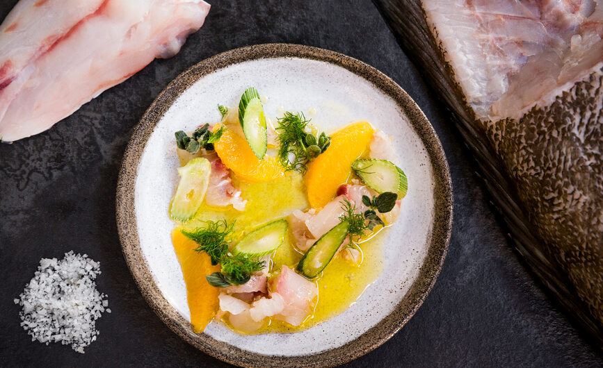 This Ceviche recipe with striped bass is so rich in vitamin B.