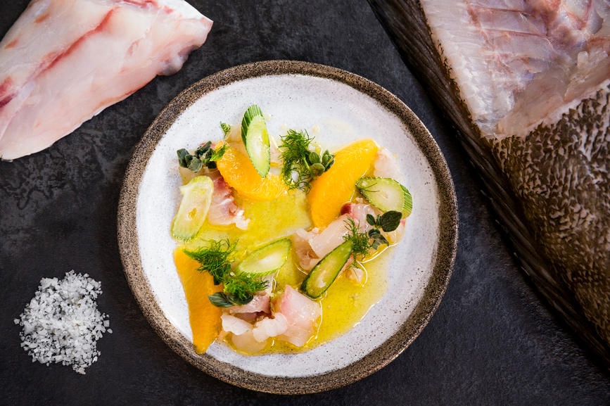 This Ceviche recipe with striped bass is so rich in vitamin B.