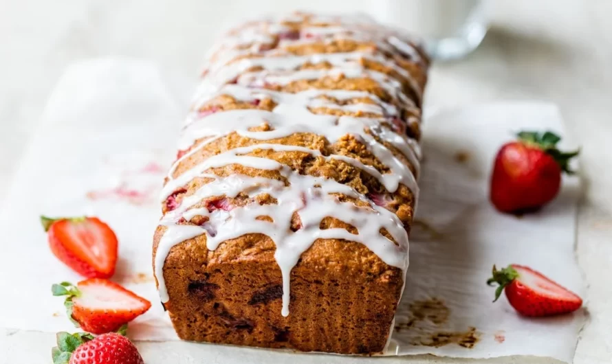 This easy strawberry bread recipe is anti-inflammatory